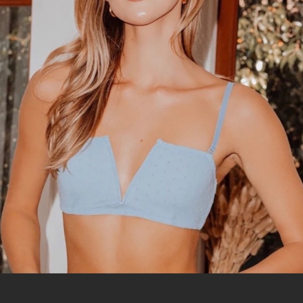 Free People Sierra Bandeau The Rain Small NWT